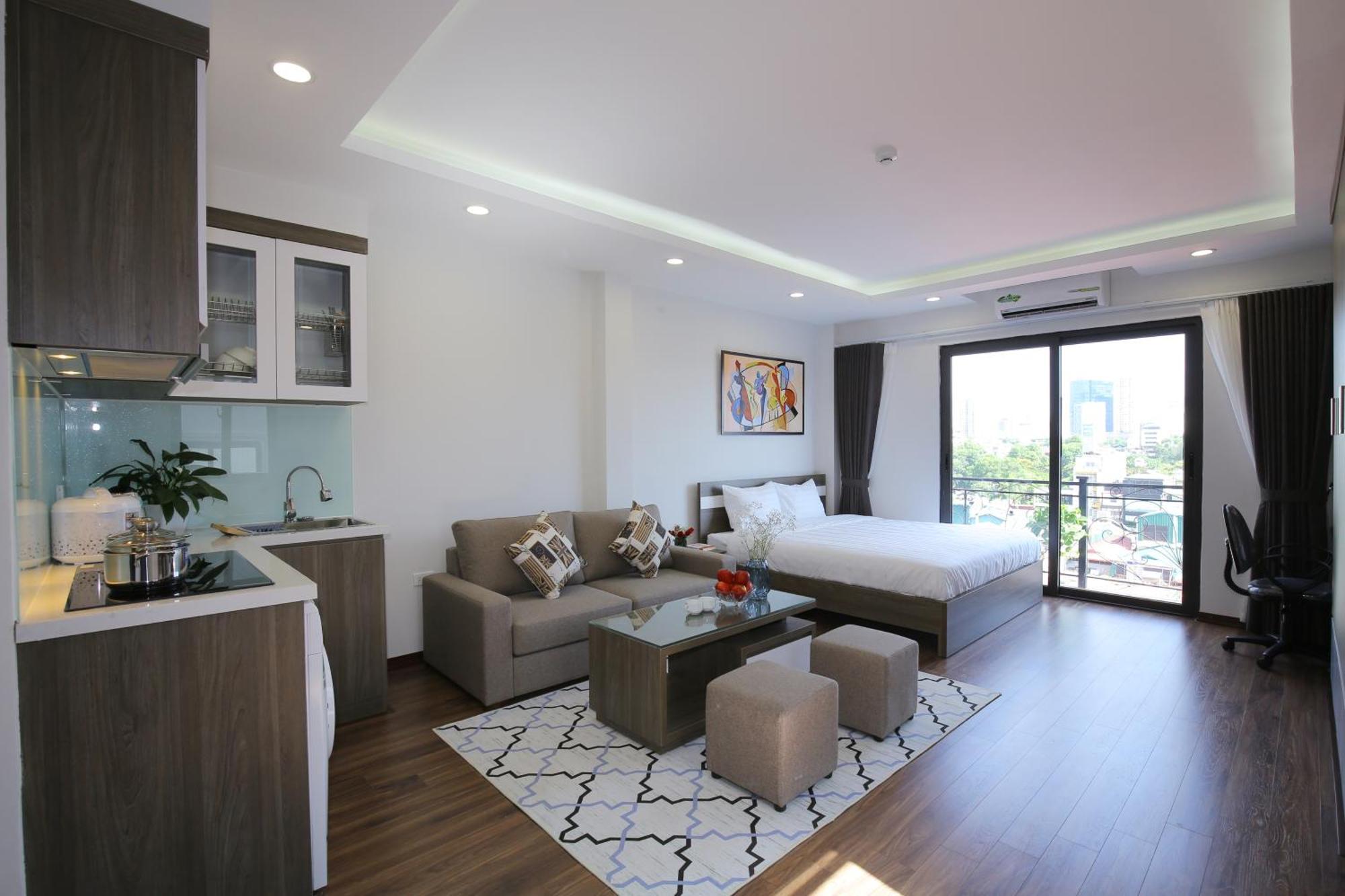 Sumitomo9 Apartments & Hotel - Alley 58 Dao Tan Hanoi Exterior foto